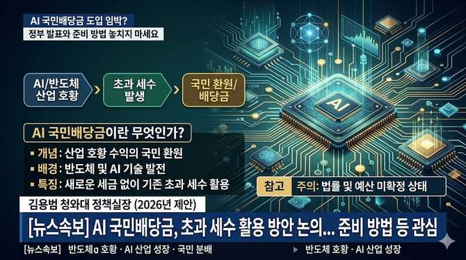 AI 국민배당금 도입 임박? 정부 발표와 준비 방법 놓치지 마세요