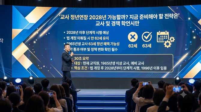 교사 정년연장 2028년 가능할까? 지금 준비해야 할 전략은