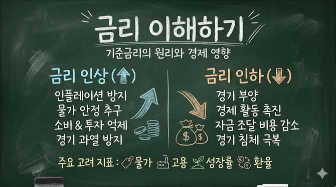 금리 이해하기: 기준금리의 원리와 경제에 미치는 영향