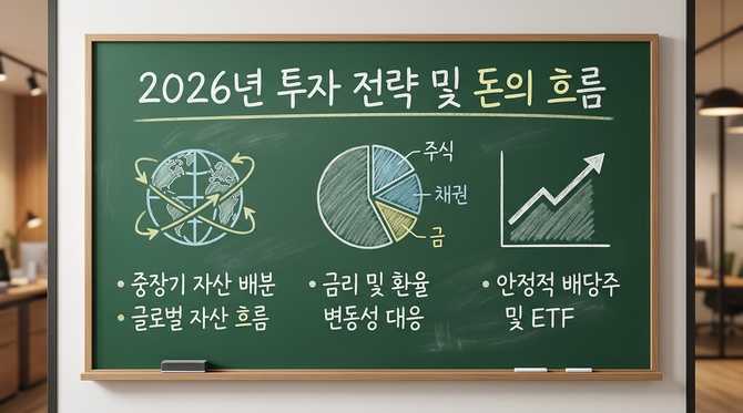 2026년 투자 전략과 돈의 흐름 변화, 핵심 포인트 정리