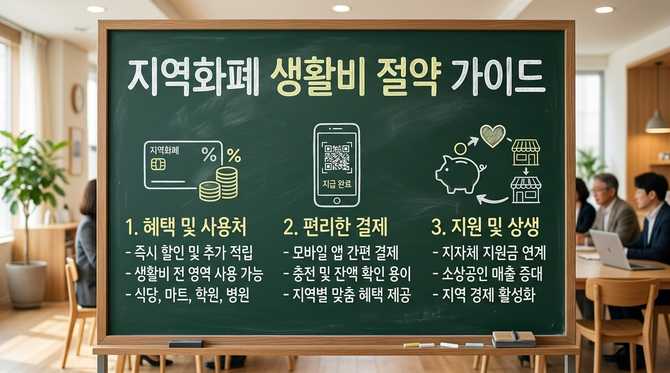 지역화폐 활용으로 생활비 절약하는 효과적인 방법과 혜택