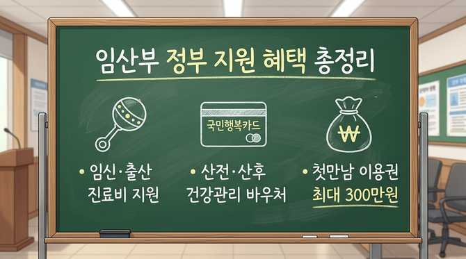 임신 시 정부 지원 혜택 총정리: 임산부를 위한 정부 지원 정책 안내