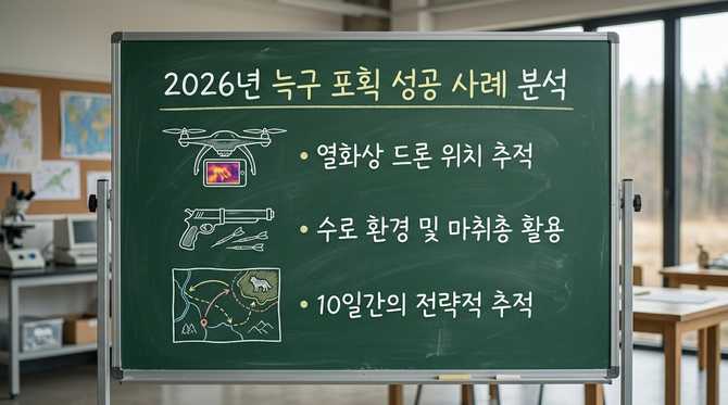 늑구 포획 2026: 전략과 기술이 만든 성공 사례 총정리