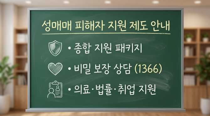 성매매 피해자 지원 제도 안내: 신청 방법과 혜택 총정리