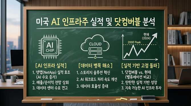 미국 AI 인프라주, 실적과 숫자가 만든 닷컴버블 돌파 사례 분석