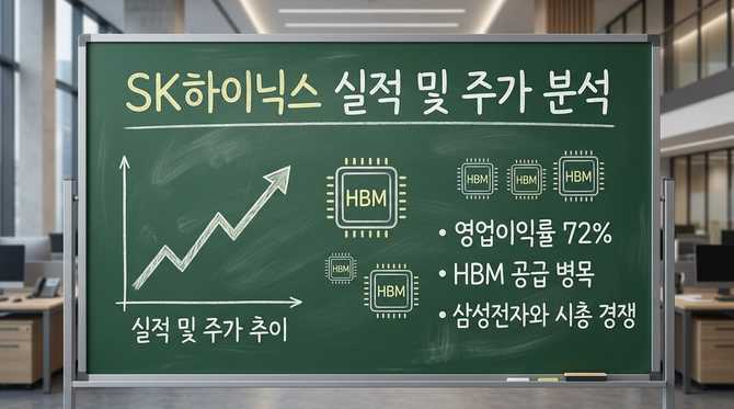 SK하이닉스, 72% 영업이익률과 시가총액 경쟁 전망