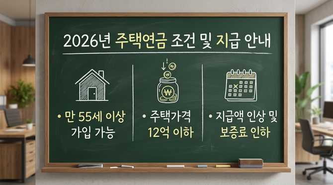 2026년 주택연금 재산 기준과 지급 방식 완벽 분석: 지금 집으로 연금 받기
