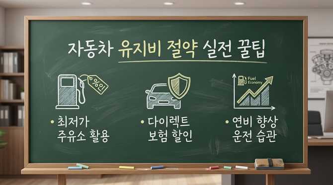 자동차 유지비 절약법: 기름값과 보험료를 아끼는 실전 꿀팁 모음