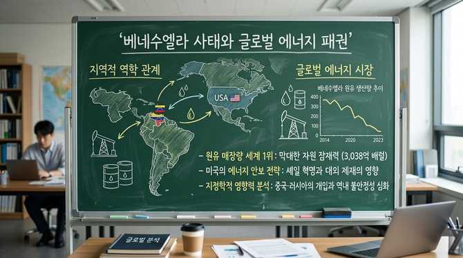 베네수엘라 사태 분석: 미국의 전략적 이해와 글로벌 에너지 패권