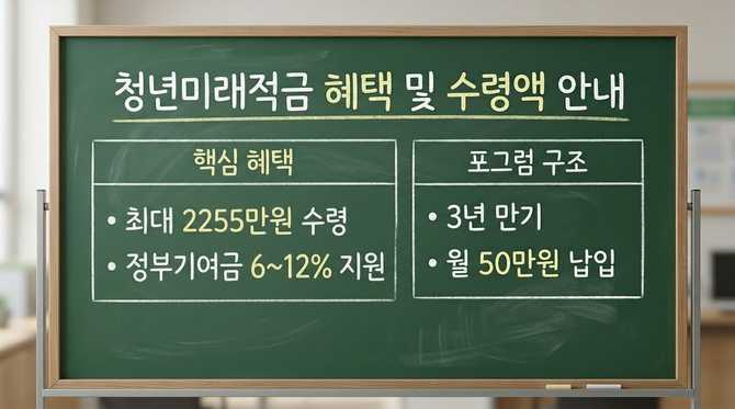 청년미래적금 최대 수령액과 혜택 조건, 내 구간은 어디일까?