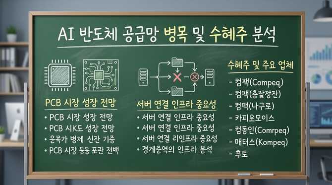 AI 반도체 공급망 병목, 다음 수혜주는 어디인가?