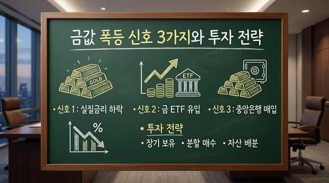 금값 폭등 신호 3가지와 투자 전략: 지금 시장은 어디로 가고 있나?