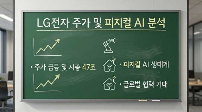 LG전자 주가 급등과 피지컬 AI 기대: 젠슨황 방한 효과와 실적 전망