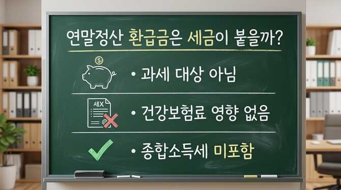 연말정산 환급금, 세금 부과 여부와 2026년 전망 총정리