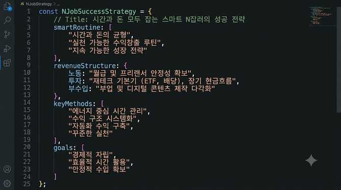 시간과 돈 모두 잡는 스마트 N잡러의 성공 전략