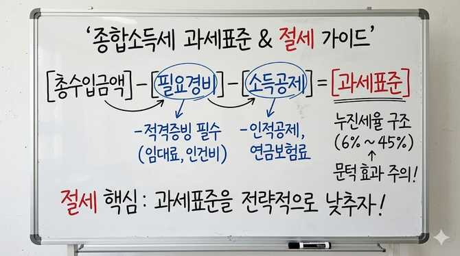 종합소득세 과세표준 계산법과 절세 전략 가이드