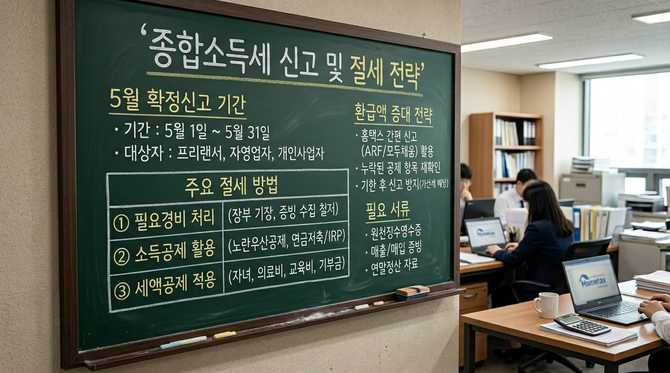 종합소득세 신고 방법과 절세 전략 완벽 가이드