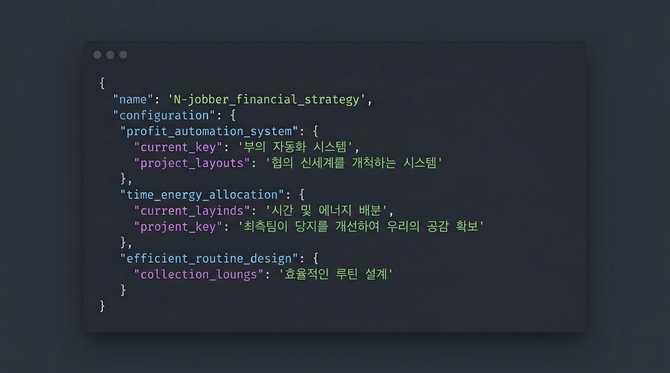 시간과 돈 모두 잡는 N잡러의 스마트 재테크와 효율적 루틴 전략