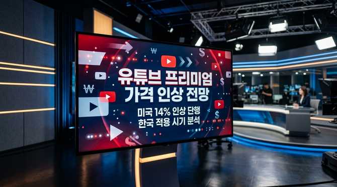 유튜브 프리미엄 가격 인상 2026 전망과 한국 적용 가능성 분석