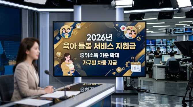 2026년 육아 돌봄서비스 비용과 정부 지원금 총정리