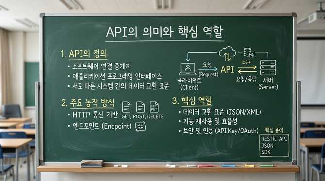 API의 의미와 핵심 역할, 쉽게 이해하는 방법
