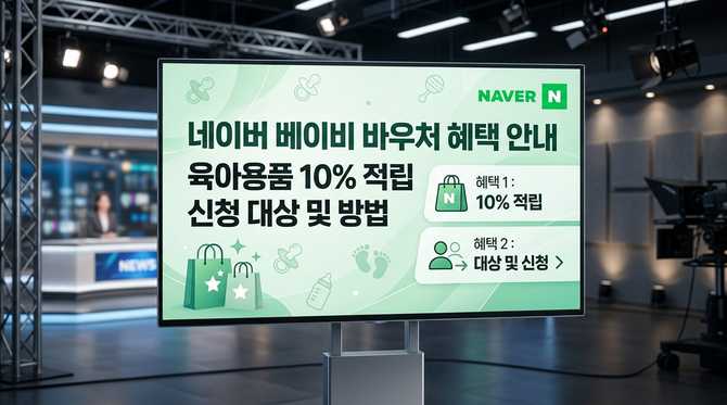 네이버 베이비 바우처 신청 방법과 할인 혜택, 꼭 알아두세요