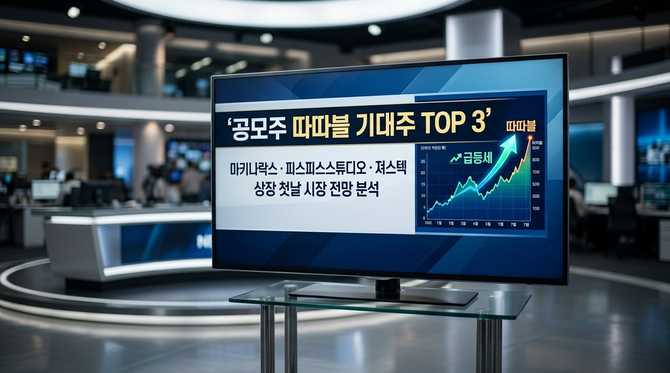 공모주 투자 기대감, 폴레드 이후 주목받는 3대 종목 분석