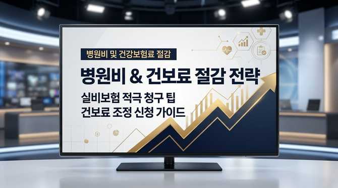 병원비 절약과 건강보험료 절감 전략: 실비보험 청구와 재테크 팁