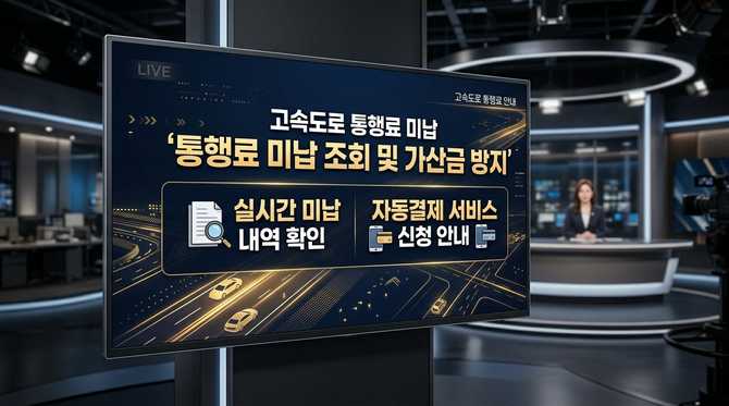 고속도로 통행료 미납 조회와 가산금 방지 실무 가이드