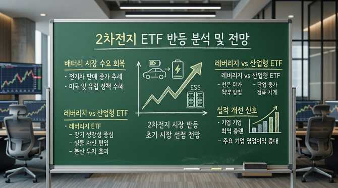 2차전지 ETF 반등 분석과 전망: 배터리 시장의 현재와 미래