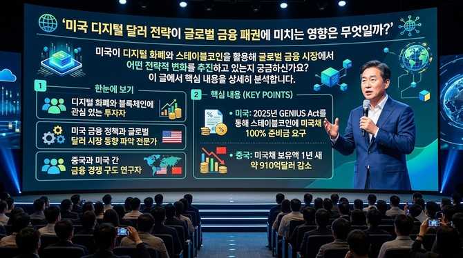 미국 디지털 달러 전략이 글로벌 금융 패권에 미치는 영향은 무엇일까