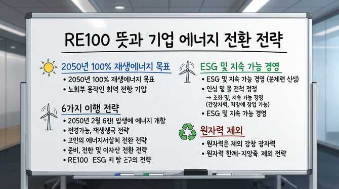 RE100 뜻과 글로벌 기업들이 실천하는 친환경 에너지 전환 전략