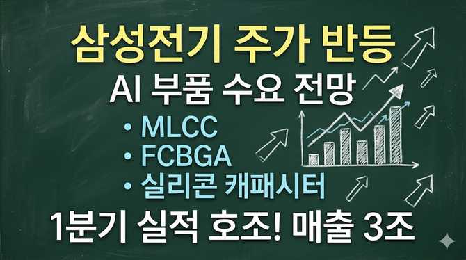 삼성전기 주가 반등과 AI 부품 수요 전망: MLCC, FCBGA, 실리콘 캐패시터 분석