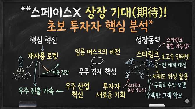 스페이스X 상장, 왜 이렇게 기대받을까? 초보 투자자를 위한 핵심 분석