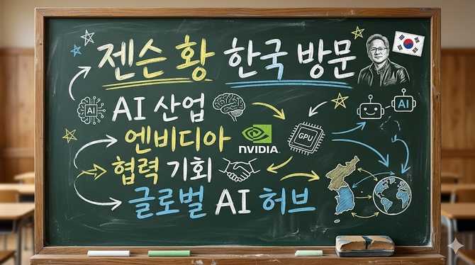 젠슨 황 한국 방문이 AI 산업에 미칠 영향, 앞으로의 협력 기회는?