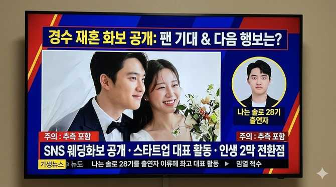 경수 재혼 화보 공개, 팬 기대와 다음 행보는? 앞으로의 가능성은?