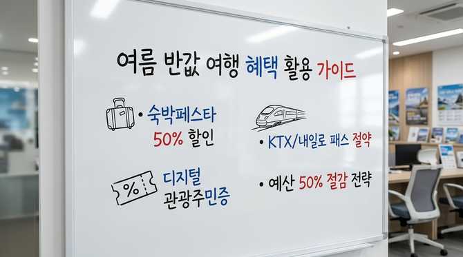 년 여름 반값 여행, 정부·지자체 혜택 최대 활용법은?