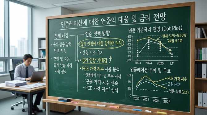 연준의 강한 인플레이션 의지, 금리 인상 기대와 시장 변동성 전망