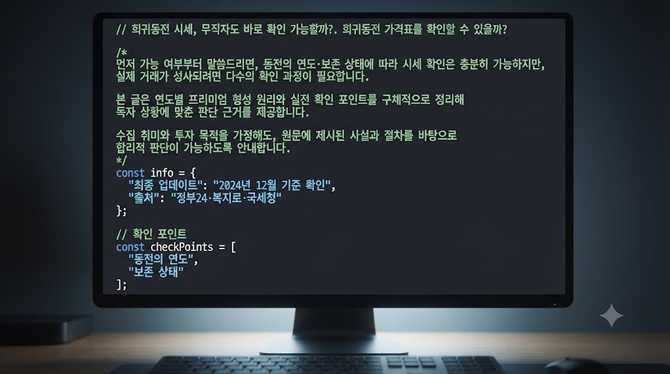 희귀동전 시세, 무직자도 바로 확인 가능할까?