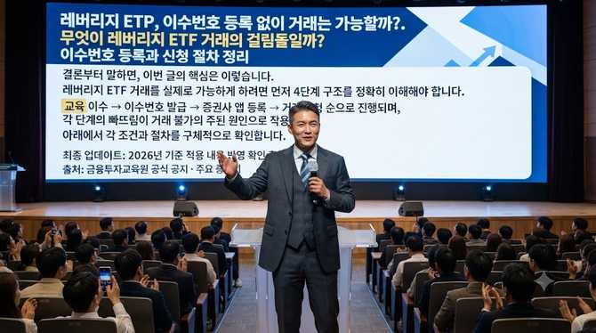 레버리지 ETP, 이수번호 등록 없이 거래는 가능할까?