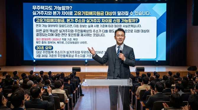 무주택자도 가능할까? 실거주지와 본가 차이로 고유가피해지원금 대상이 달라질 수 있습니다