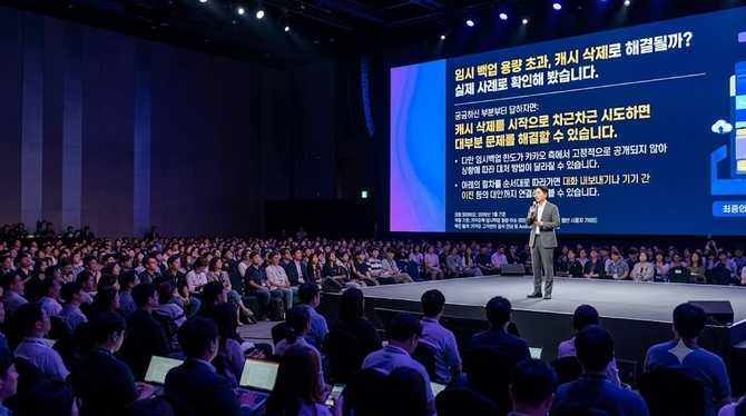 임시 백업 용량 초과, 캐시 삭제로 해결될까? 실제 사례로 확인해 봤습니다