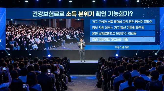 하나의 가구에서 건강보험료로 소득 분위기를 정확히 가늠할 수 있을까?