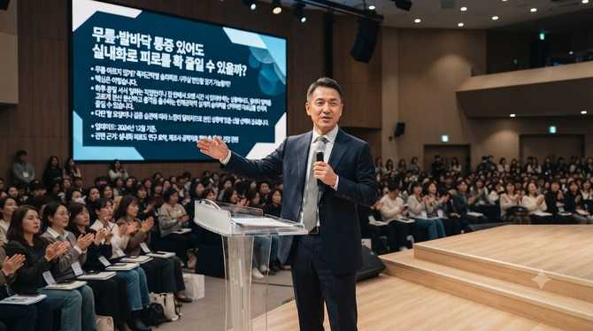 무릎·발바닥 통증 있어도 실내화로 피로를 확 줄일 수 있을까?