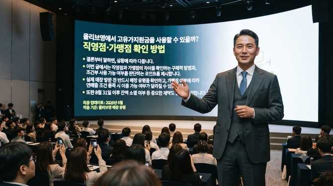 올리브영에서 고유가지원금, 직영점 여부만으로 끝난다고 볼 수 있을까?