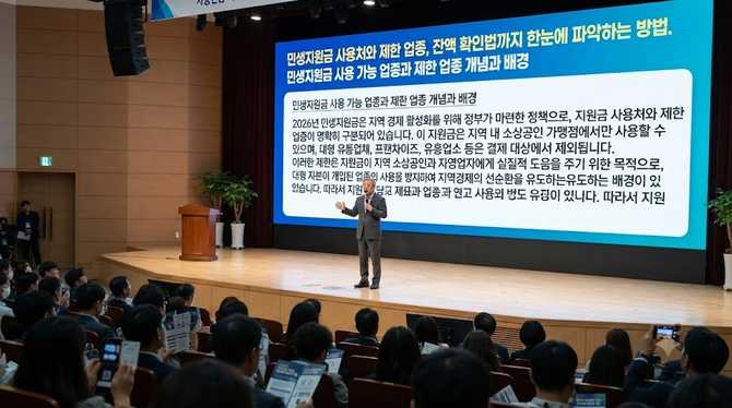 민생지원금 사용처와 제한 업종, 잔액 확인법까지 한눈에 파악하는 방법