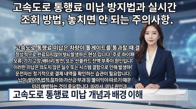 고속도로 통행료 미납 방지법과 실시간 조회 방법, 놓치면 안 되는 주의사항