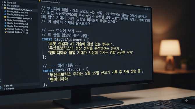 엔비디아 협업 기대와 글로벌 시장 성장, 두산로보틱스 실적은 어떻게 달라질까
