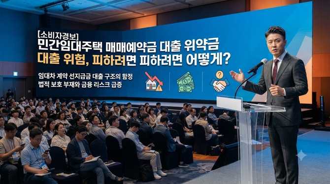 민간임대주택 매매예약금 대출 위험, 피하려면 어떻게?