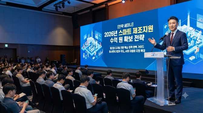 2026년 스마트 제조지원 수억 원 확보 전략, 지금 바로 신청 준비하는 법